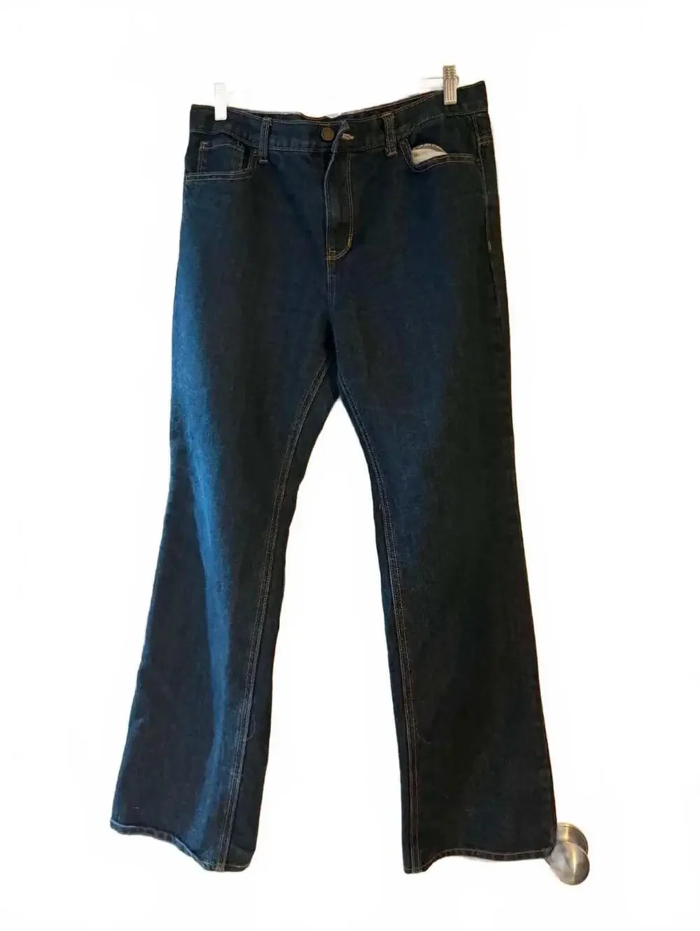Old Navy BOYS Loose Boot-Cut Denim Jeans  Sz 18 (adjustable)